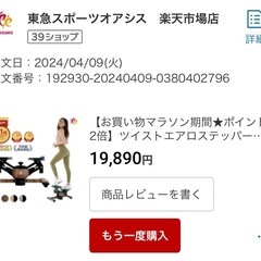 ツイストステッパー正規品の画像