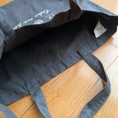 【あげます】2WAYトートバッグ　グレー　布製の画像