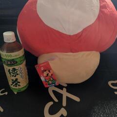 スーパーマリオ　特大サイズぬいぐるみ　スーパーキノコの画像