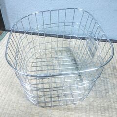 商談中★ステンレス製・前バスケット★の画像