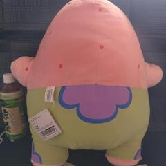 スポンジ・ボブ　デフォルメBIGぬいぐるみ　パトリック　の画像