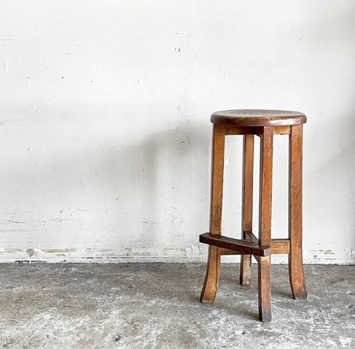 ジャパンビンテージ Japan vintage 木製 スツール H60cm