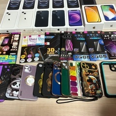 iPhone空箱・保護フィルム・ケース　全てまとめての画像