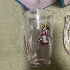 レトロ　ディズニー　グラスセットの画像