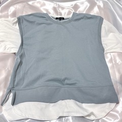 レイヤード風Tシャツ　ウィメンズ　レディース の画像
