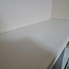 (無料・9/2迄受渡)本棚・白色・高さ120cm×幅85cm×奥行き29cmの画像
