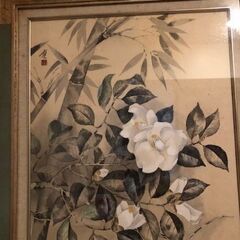 【越後湯沢で引き取りのみ】絵画　日本画　柳重栄　<至急/交渉可能>　柏崎出身の画家の画像