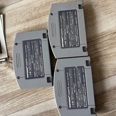 Nintendo64 ソフト3本セット マリオストーリー／マリオパーティ3／スーパーロボット大戦64 動作未確認の画像