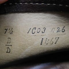 ALDEN オールデン スウェードチャッカブーツ 1467 ベージュ 中古 size:7 1/2の画像