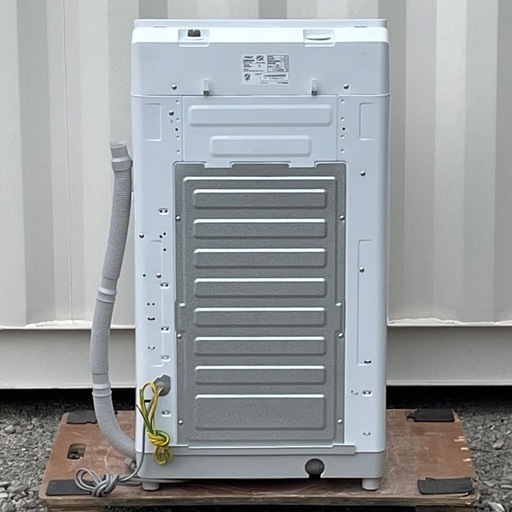 高年式 ! 美品 ! !◇アクア 洗濯機 2024年製 7Kg パワフル洗浄 高濃度クリーン浸透 ワイドガラストップ　強水流モードAQ