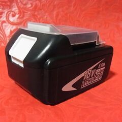 在庫整理品 Doureen 汎用 マキタ 用 互換バッテリー 18V 【ほぼ新品】 割と優秀でした 中華工具 公称は BL1860B 18V 6.0Ahの画像