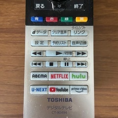 テレビ 東芝REGZA 32型の画像