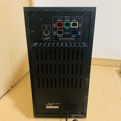 ヤマハ 5.1ch ホームシアターサウンドシステム AVR-S80 SW-S80の画像