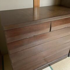 整理ダンス　昭和後期　美品の画像