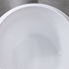 JEJアステージ バケツ フタつき フェルマー 15L ホワイト（未使用） の画像