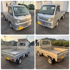 希少 ツインカム エアコン付 ダイハツ ハイゼット 軽トラ トラック 軽自動車の画像