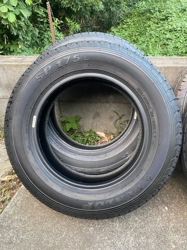 【格安】DUNLOP 新品未使用タイヤ　LT 
155/80R14 14インチ