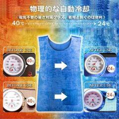 冷却ベスト 水冷 クールベスト 冷感ベストの画像