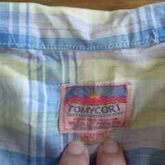 ◯TOMYCORTメンズシャツLの画像