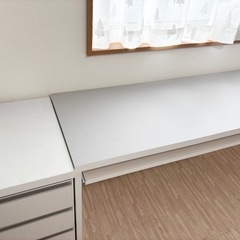 ディノス　スライドレール付きデスクの画像