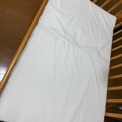 【8月中引き取りなら200円】ベビーマットレス120×70 2枚セット   の画像