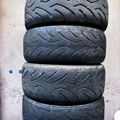 DUNLOP DIREZZA 03G 競技用タイヤ シビックに使用の画像
