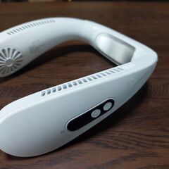 首掛け扇風機の画像