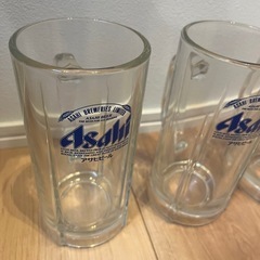 新品！Asahi ビールジョッキ 3個セットの画像