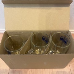 新品！Asahi ビールジョッキ 3個セットの画像