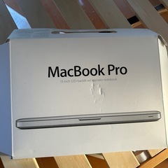 【受け渡し予定者決定！】Macbook proの画像