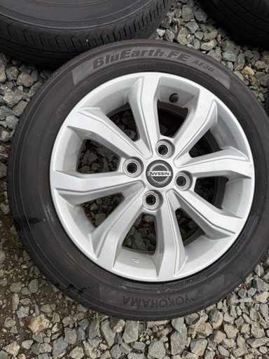 ※値下げ※日産　デイズ　純正　アルミホイール 日産デイズ純正アルミホイール4本セット (ウサ太郎) 十文字の