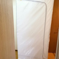 IKEA BREIM ワードローブ ハンガーラック 収納 ホワイト スチールラックの画像