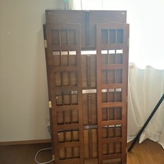 折りたたみ式 木製ラックの画像