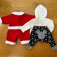 ベビー 服 サンタ  上着 ズボン 肌着 まとめ売りの画像