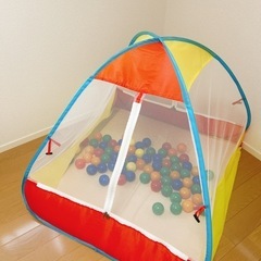子ども用　ボールテントの画像