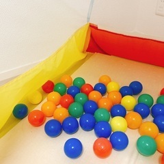 子ども用　ボールテントの画像