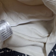 ROXY　リブ編みカップ付きタンクトップの画像