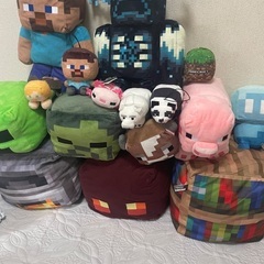マイクラぬいぐるみセットの画像