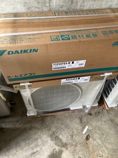 新品　ダイキンルームエアコン　2.2kw 6畳用