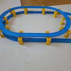 プラレール　カーブ　直線　橋桁の画像