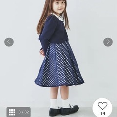 ワンピース　ドレス　卒園式　入学式　フォーマル　【120】の画像