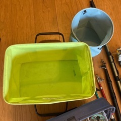 釣り道具いろいろの画像