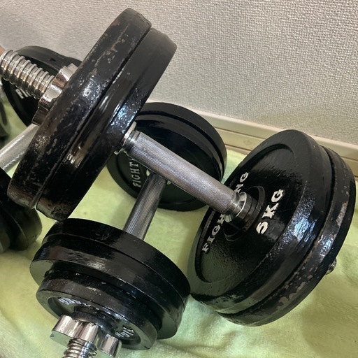 ファイティングロード　97.5kg シャフト6本セット