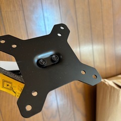 SHOPPINGALL モニターアーム ホワイト　USBポート付きの画像