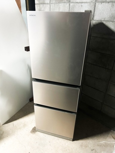 2020年製HITACHIノンフロン 3ドア冷蔵庫 R-27NV（N）