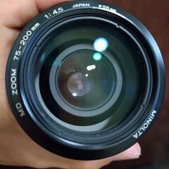良品　MINOLTA MD ZOOM 75-200mm F4.5　分解清掃済みの画像