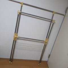 物干しラックの画像
