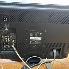 テレビ　SHARP AQUOS の画像
