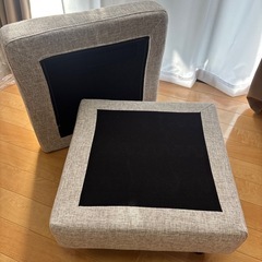 ソファ　オットマンのみの画像