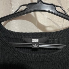 黒のサマーニット　まだ着れますの画像